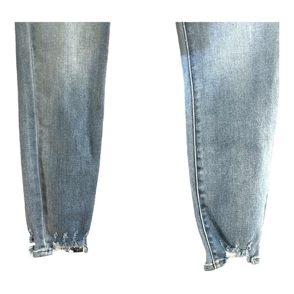 Cello high-rise/high waisted size 11 distress Jeans - Picture 4 of 10